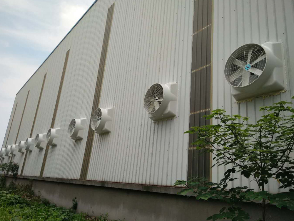 负压风机安装案例