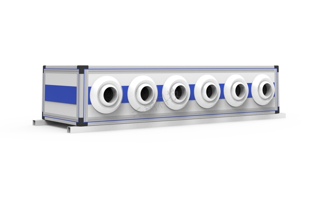 风冷横式吊柜射流机组